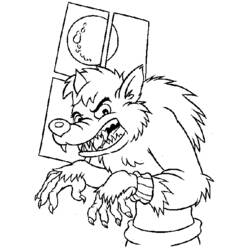 Malvorlage: Werwolf (Figuren) #100033 - Kostenlose Malvorlagen zum Ausdrucken