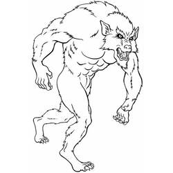 Malvorlage: Werwolf (Figuren) #100076 - Kostenlose Malvorlagen zum Ausdrucken
