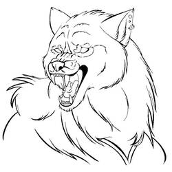 Malvorlage: Werwolf (Figuren) #100080 - Kostenlose Malvorlagen zum Ausdrucken