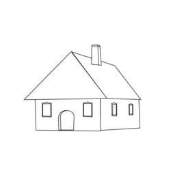 Malvorlage: Heim (Gebäude und Architektur) #64741 - Kostenlose Malvorlagen zum Ausdrucken