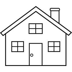 Malvorlage: Heim (Gebäude und Architektur) #66457 - Kostenlose Malvorlagen zum Ausdrucken