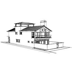 Malvorlage: Heim (Gebäude und Architektur) #66467 - Kostenlose Malvorlagen zum Ausdrucken