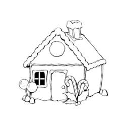 Malvorlage: Hütte (Gebäude und Architektur) #169948 - Kostenlose Malvorlagen zum Ausdrucken