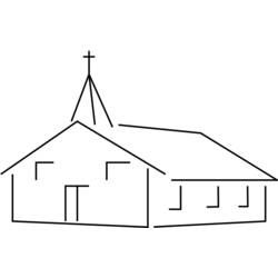 Malvorlage: Kirche (Gebäude und Architektur) #64312 - Kostenlose Malvorlagen zum Ausdrucken