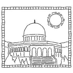 Malvorlage: Moschee (Gebäude und Architektur) #64518 - Kostenlose Malvorlagen zum Ausdrucken