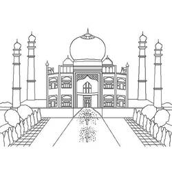 Malvorlage: Moschee (Gebäude und Architektur) #64540 - Kostenlose Malvorlagen zum Ausdrucken