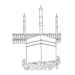 Malvorlage: Moschee (Gebäude und Architektur) #64603 - Kostenlose Malvorlagen zum Ausdrucken