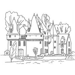 Malvorlage: Schloss (Gebäude und Architektur) #62065 - Kostenlose Malvorlagen zum Ausdrucken