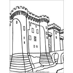 Malvorlage: Schloss (Gebäude und Architektur) #62185 - Kostenlose Malvorlagen zum Ausdrucken