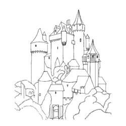 Malvorlage: Schloss (Gebäude und Architektur) #62227 - Kostenlose Malvorlagen zum Ausdrucken
