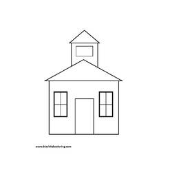 Malvorlage: Schule (Gebäude und Architektur) #66829 - Kostenlose Malvorlagen zum Ausdrucken