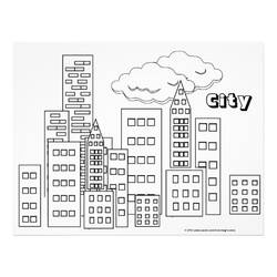 Malvorlage: Stadt (Gebäude und Architektur) #64915 - Kostenlose Malvorlagen zum Ausdrucken