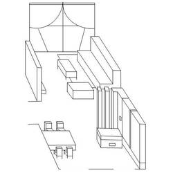 Malvorlage: Wohnzimmer (Gebäude und Architektur) #63032 - Kostenlose Malvorlagen zum Ausdrucken