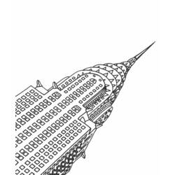 Malvorlage: Wolkenkratzer (Gebäude und Architektur) #65558 - Kostenlose Malvorlagen zum Ausdrucken