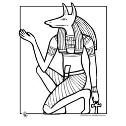 Malvorlage: Ägyptische Mythologie (Götter und Göttinnen) #111147 - Kostenlose Malvorlagen zum Ausdrucken