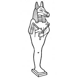 Malvorlage: Ägyptische Mythologie (Götter und Göttinnen) #111154 - Kostenlose Malvorlagen zum Ausdrucken