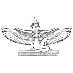 Malvorlage: Ägyptische Mythologie (Götter und Göttinnen) #111174 - Kostenlose Malvorlagen zum Ausdrucken