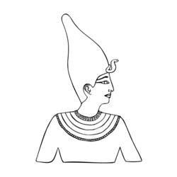 Malvorlage: Ägyptische Mythologie (Götter und Göttinnen) #111199 - Kostenlose Malvorlagen zum Ausdrucken