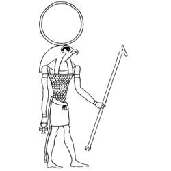Malvorlage: Ägyptische Mythologie (Götter und Göttinnen) #111206 - Kostenlose Malvorlagen zum Ausdrucken