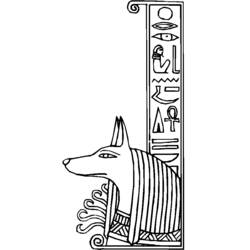 Malvorlage: Ägyptische Mythologie (Götter und Göttinnen) #111242 - Kostenlose Malvorlagen zum Ausdrucken