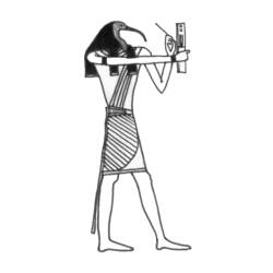 Malvorlage: Ägyptische Mythologie (Götter und Göttinnen) #111295 - Kostenlose Malvorlagen zum Ausdrucken
