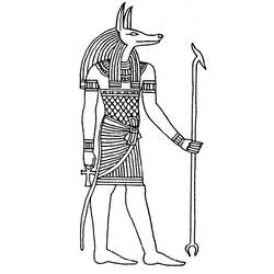 Malvorlage: Ägyptische Mythologie (Götter und Göttinnen) #111329 - Kostenlose Malvorlagen zum Ausdrucken