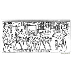 Malvorlage: Ägyptische Mythologie (Götter und Göttinnen) #111367 - Kostenlose Malvorlagen zum Ausdrucken