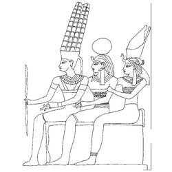 Malvorlage: Ägyptische Mythologie (Götter und Göttinnen) #111463 - Kostenlose Malvorlagen zum Ausdrucken