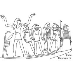Malvorlage: Ägyptische Mythologie (Götter und Göttinnen) #111495 - Kostenlose Malvorlagen zum Ausdrucken