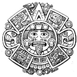 Malvorlage: Aztekische Mythologie (Götter und Göttinnen) #111542 - Kostenlose Malvorlagen zum Ausdrucken