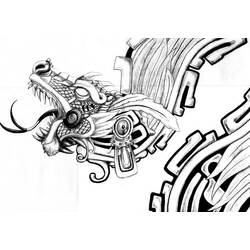 Malvorlage: Aztekische Mythologie (Götter und Göttinnen) #111546 - Kostenlose Malvorlagen zum Ausdrucken