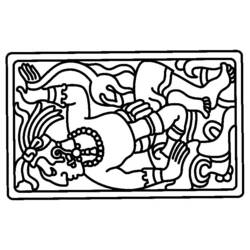 Malvorlage: Aztekische Mythologie (Götter und Göttinnen) #111562 - Kostenlose Malvorlagen zum Ausdrucken