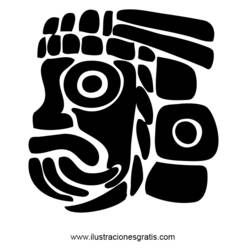 Malvorlage: Aztekische Mythologie (Götter und Göttinnen) #111717 - Kostenlose Malvorlagen zum Ausdrucken