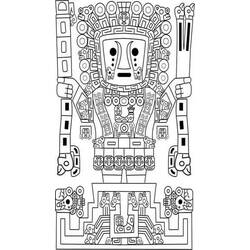 Malvorlage: Aztekische Mythologie (Götter und Göttinnen) #111776 - Kostenlose Malvorlagen zum Ausdrucken