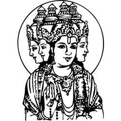 Malvorlage: Hinduistische Mythologie (Götter und Göttinnen) #109218 - Kostenlose Malvorlagen zum Ausdrucken
