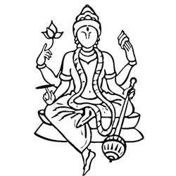 Malvorlage: Hinduistische Mythologie (Götter und Göttinnen) #109227 - Kostenlose Malvorlagen zum Ausdrucken