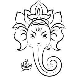 Malvorlage: Hinduistische Mythologie (Götter und Göttinnen) #109275 - Kostenlose Malvorlagen zum Ausdrucken