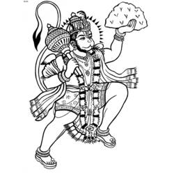 Malvorlage: Hinduistische Mythologie (Götter und Göttinnen) #109281 - Kostenlose Malvorlagen zum Ausdrucken