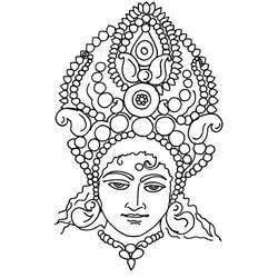 Malvorlage: Hinduistische Mythologie (Götter und Göttinnen) #109325 - Kostenlose Malvorlagen zum Ausdrucken