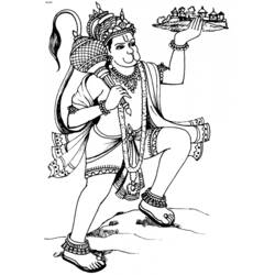 Malvorlage: Hinduistische Mythologie (Götter und Göttinnen) #109353 - Kostenlose Malvorlagen zum Ausdrucken