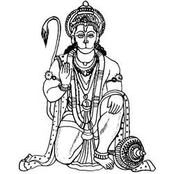 Malvorlage: Hinduistische Mythologie (Götter und Göttinnen) #109355 - Kostenlose Malvorlagen zum Ausdrucken