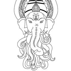 Malvorlage: Hinduistische Mythologie (Götter und Göttinnen) #109368 - Kostenlose Malvorlagen zum Ausdrucken