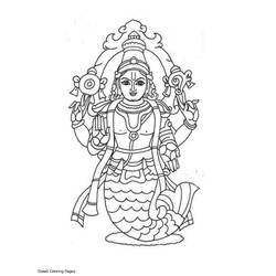 Malvorlage: Hinduistische Mythologie (Götter und Göttinnen) #109413 - Kostenlose Malvorlagen zum Ausdrucken
