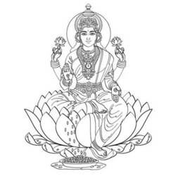Malvorlage: Hinduistische Mythologie (Götter und Göttinnen) #109422 - Kostenlose Malvorlagen zum Ausdrucken