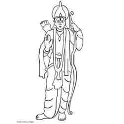 Malvorlage: Hinduistische Mythologie (Götter und Göttinnen) #109495 - Kostenlose Malvorlagen zum Ausdrucken