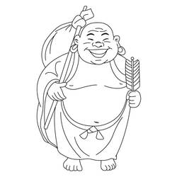 Malvorlage: Hinduistische Mythologie: Buddha (Götter und Göttinnen) #89514 - Kostenlose Malvorlagen zum Ausdrucken