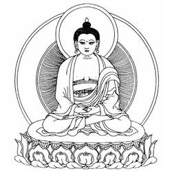 Malvorlage: Hinduistische Mythologie: Buddha (Götter und Göttinnen) #89525 - Kostenlose Malvorlagen zum Ausdrucken