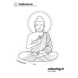 Malvorlage: Hinduistische Mythologie: Buddha (Götter und Göttinnen) #89532 - Kostenlose Malvorlagen zum Ausdrucken