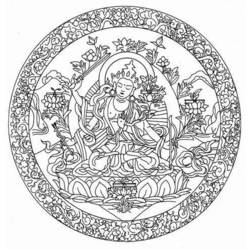 Malvorlage: Hinduistische Mythologie: Buddha (Götter und Göttinnen) #89536 - Kostenlose Malvorlagen zum Ausdrucken