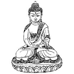 Malvorlage: Hinduistische Mythologie: Buddha (Götter und Göttinnen) #89549 - Kostenlose Malvorlagen zum Ausdrucken